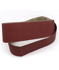 Badass Aluminum Oxide Sanding Belts 100 X 915Mm featuring flexible design suitable for metal grinding in various grit levels.