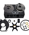 Mercury Marine Water Pump Repair Kit for 2 Stroke 15 To 25 HP And 4 Stroke 9.9 To 15 HP Outboards with housing and gasket
