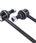 Front Left And Right Sway Bar End Links For Hyundai And Kia Heavy Duty Replacement For Accent Elantra Tucson Veloster Forte Rio Soul Sportage Direct Fit For Front Suspension Replacement And Long Lasting Performance black steel pair with mounting bolts