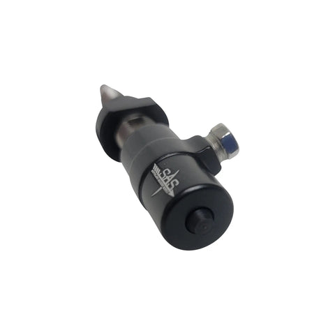 Cushion Plunger Arrow Rest For Recurve Bow Screw On Center Shot Adjustment Barebow Compatible Teflon Inner Sleeve Close View