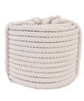 100 Percent Cotton Craft Rope Half Inch By 50 Feet Natural Beige For DIY Crafts Decor Garden Wedding Hanging Baskets Soft Yet Strong Eco Friendly Twine Cord