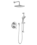 Spectra Plus Rain 11 Inch Shower Head With 2.5 GPM Flow, Polished Chrome Finish, drenching rain spray and easy clean nozzles