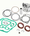 Top Shelf 357Cc Engine Rebuild Kit Featuring Twenty Five Millimeter Oversized Piston Rings And Complete Gasket Set for Kandi Zinger G21 G28.
