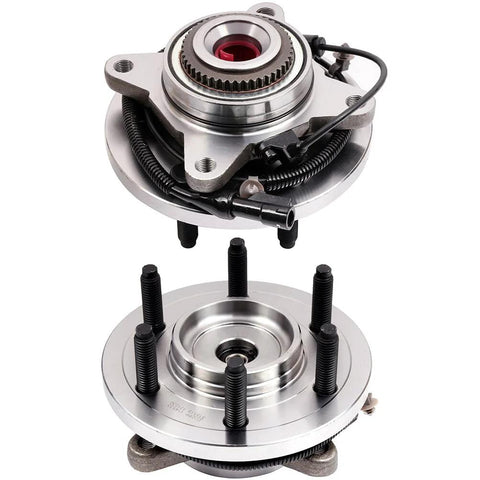 Front Wheel Hub And Bearing Assembly 515119 For Ford F150 2009 2010 And Lincoln Navigator 2003 2006 Six Lug With ABS Two-Piece Kit
