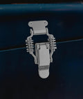 Solid 4pc Iron Spring Toggle Latch Clamps With Buckles For Toolboxes And Cabinets Super Durable Heavy Duty Holders To Keep Gear Secure And Safe, silver clamp detail.