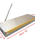 6x18 Inch Rectangular Magnetic Chuck For Lathe Work And Surface Grinding Permanent Magnet Chuck With 100 To 120 N Per Sq Cm