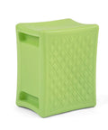Built Tough 3 Level Work And Garden Seat With Flip Heights At 9, 12 And 15 Inches, One Piece Weatherproof Construction, Green