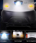 Electric Mobility Scooter For Adults Packing 800W Brushless Power And 12Mph City Speed with LED headlights and turn signals.