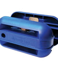 Blue Pneumatic Quad Trimmer With 30 Degree Carbon Steel Blade No Springs Attached Ergonomic Design