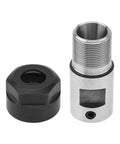 Heavy Duty Motor Shaft Collet Chuck Spring For Milling Machine Lathe And CNC Tool Holder, 8mm steel spring with black nut.