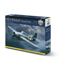 1/72 F4F-4 Wildcat Operation Torch Plastic Model Kit Unpainted Assembly Includes Three Decal Options And Painted Mask Sticker