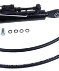 Heavy Duty Hydraulic Top Link Cat One To One With Locking Block For Tractors And Excavators Extended Range From Eighteen To Twenty Six Inches Bore From About One Point Nine Six To Two Point Four Eight Inches Includes Two Hoses And Two Way Check Valve