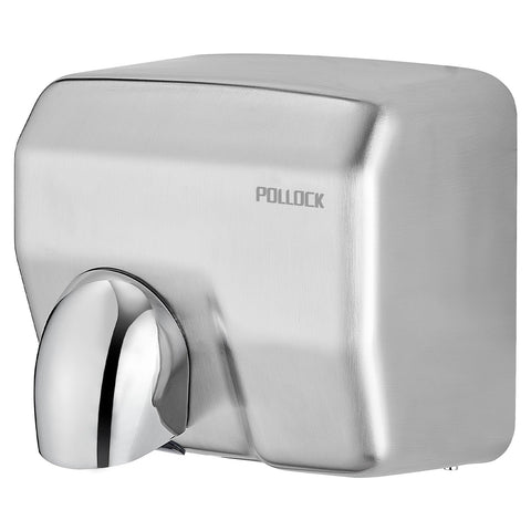 High Speed 1600W Wall Mounted Commercial Hand Dryer Stainless Steel Electric Hand Dryer For Bathrooms 110V Plug In Warm Wind Blower