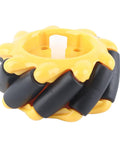 60mm Mecanum Wheel Smart Robot Car Kit For Left Right Translation And Wide Angle Drift DIY Building Block Compatible Components Includes Two Pairs Of TT Motors Rubber Coated Wheels For Smooth Precise Grip Strong Control