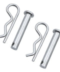 532132673 Clevis Pin And Hairpin Clip Kit 2 Pack For Tillers DIY Replacement with two pins and two clips for Husqvarna Poulan Jonsered