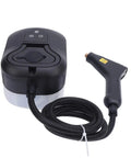 Black All Purpose Portable High Temperature Steam Cleaner For Home And Auto Cleaning High Pressure Steamer with hose attachment