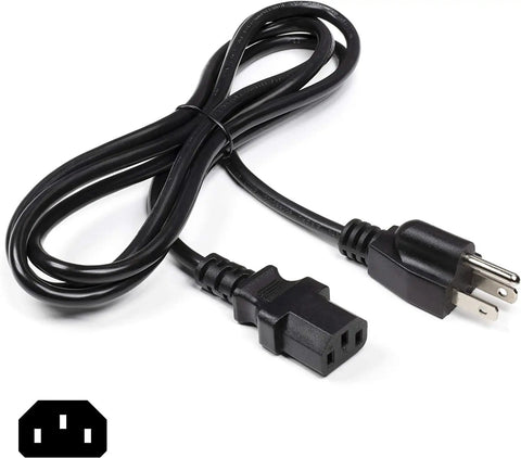 AC Power Cord Cable Plug For Roland Fantom G6 G7 G8 Keyboard Workstation Replacement 18 AWG 3 Prong NEMA 5 15P To C13 125V 10A