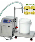 Heavy Duty Digital Liquid Filling Machine Diaphragm Pump Precision Viscous Fluid Dispenser For Honey Perfume Laundry Detergent with two bottles of oil