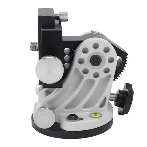 Latitude Mount For Telescopes, Equatorial Tracking And Astrophotography Accessory, Aluminum Alloy Three Eighths Inch, 0 To 90 Degree Adjustable