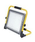 Spot Lighting Portable Rechargeable Led Flood Light 100W 200W 300W 400; aluminum frame, adjustable stand, bright LED panel.