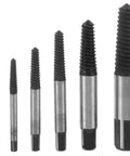 Ultimate Heavy Duty Screw Extractor Set Of Six For Easy Removal Of Stripped And Broken Bolts Plus Metal Bolt Remover Kit Perfect For Home Repairs And Serious DIY Projects, six-piece steel set