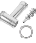 Electric Meat Grinder Attachment With Aluminum Alloy Replacement Tube Parts Sausage Filling Tool For Home Cooks Pro Grade Grinding Speed And Texture For Easy Everyday Meat Making, 18x10x6 cm aluminum set