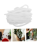 Automatic Watering Cotton Rope Wick For Hydroponic Planters No Fuss Self Watering System For Indoor Plants Effortless Maintenance And Consistent Water Supply Absorbent Cotton Wick, white cotton wick coil