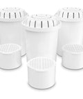 Alkaline Water Filter And UF Membrane Replacement Cartridge Bundle For Invigorated Water Pitcher Multi Stage Filtration pH Up To 10