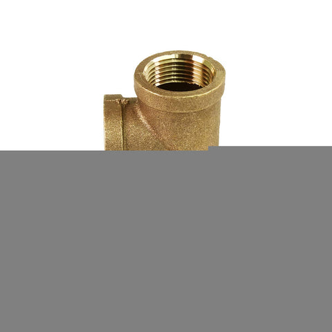 1 Inch Brass Tee FIP Fittings Lead Free Brass Class 125 NSF 61-4 AB1953 Approved for home plumbing