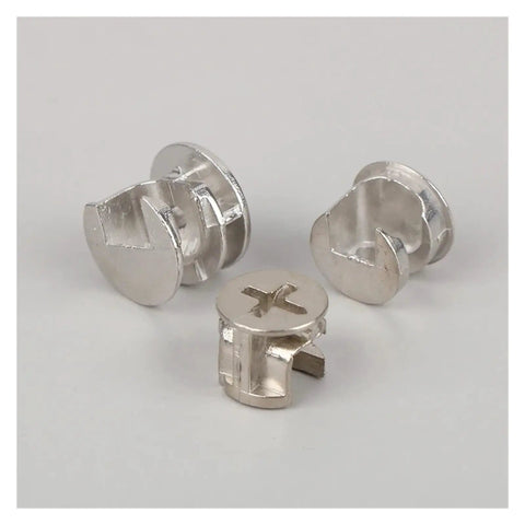 Thickened Three In One Connector Eccentric Wheel for Furniture and Cabinets Drawer Lock Screw Fastener in zinc alloy cam nut