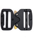 Dual Adjustable No Sew Tactical Belt Buckle For 1.0in To 2.25in Belts Aluminum Alloy Duty Belt Buckle That Replaces Your 1.5in Or 2in Belt Clip