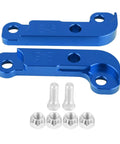 Drift Lock Adapter Kit For E46 M3 Boosts Front Steering Angle By 25 Percent For Wider Turns And More Control CNC Machined Blue