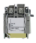 Tough As Nails Molded Case Circuit Breaker Shunt Coil Accessory DC 24 Volt 5 Watt MX SHT front view with wiring terminals.