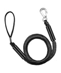 Elastic Dock Line With Metal Hook And Loop Ends 48 Inches For Kayak Canoe And Small Boat Mooring, bungee braided design
