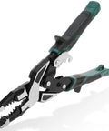 Solid Grip Multifunctional Wire Stripper And Crimper Pliers All In One Cable Cutter showing sleek design and insulated grip handles.