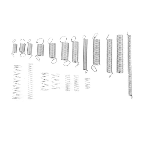 Top Rated 200-Piece Zinc Plated Steel Compression And Extension Springs Kit With 20 Unique Styles Perfect For Heavy Duty Car Repairs, DIY Projects, Home Maintenance Auto Servicing And Tough Mechanical Fixes You Gotta Handle. assorted zinc plated steel compression and extension springs