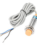 Inductive And Capacitive Proximity Sensor Switch With 3 Wires NPN NC, Precise Detection For Metal And Non Metal Targets, Great For Industrial Automation