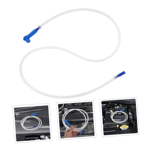 Flexible Brake Bleeder Hose 47 Inch Clear Tubing For Brake Fluid DIY Pro Grade Oil Line For Most Vehicle ABS And Hydraulic Systems