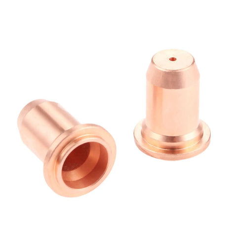 20 Pcs Plasma Cutter Electrode Tips 1.0mm 52582 and Nozzles 51313 Replacement Kit for IPT 60 PT 60 IPT 40 PT40 Plasma Cutting Torch, copper tips