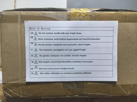 Heavy Duty Adjustable Furniture Legs Make Your Setup Rock Solid With Durable Steel Build Quiet Non Slip Floor Savers Easy Screw Mount Silver Gray Set Of 4 warning label on cardboard box in multiple languages