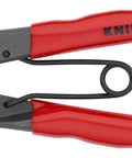 Heavy Duty Wire Rope Bowden Cable Cutter For Soft Wire Rope Up To 30 mm Diameter With Smooth Cutting Edges To Prevent Fanning High Transmission Ratio For Easy One Hand Use V2A Stainless, red handles