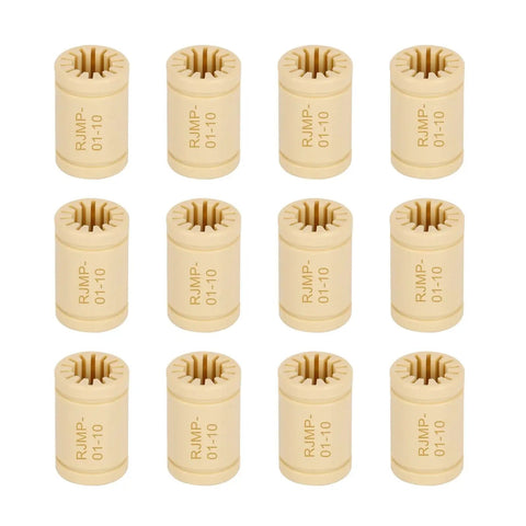 12 Pack Sealed Steel Linear Ball Bearings 10X19X29mm LM10UU Mini Slide Bushings For CNC And 3D Printers Buttery Smooth Glides And Rock Solid Reliability