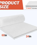 Heavy Duty Ceramic Fiber Insulation Blanket For Wood Stove Fireplace And Pizza Oven High Temperature Thermal Wrap 60x24 inch