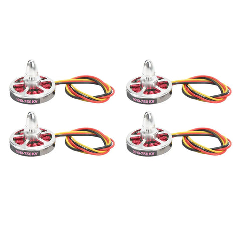 4Pcs 5010 750KV Disc Brushless Motors for Multicopters and Quadcopter Drones High Performance RC Aircraft Motors with Aluminum Alloy Body
