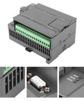 Rugged 32 Bit PLC Controller With 16 Digital Inputs And 16 Transistor Outputs 4 Channel 100K Pulse 24V DC Industrial Automation