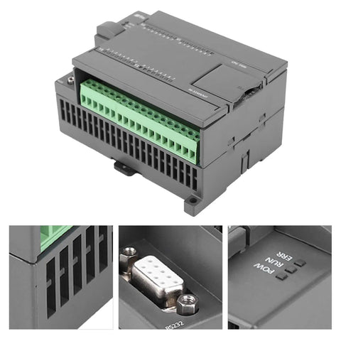 Rugged 32 Bit PLC Controller With 16 Digital Inputs And 16 Transistor Outputs 4 Channel 100K Pulse 24V DC Industrial Automation