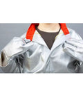 Heavy Duty Heat Resistant Insulation Suit For High Temp Work Anti Thermal Radiation Fireproof Gear With Aluminum Foil Layer