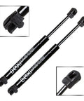 Heavy Duty Rear Glass Lift Supports For Nissan Pathfinder 2005 Through 2013 Claw End Gas Struts Pair showing detailed ends.
