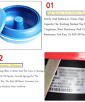 Vibrating Polisher For Jewelry And Metal Parts Low Noise Electric Tumbler Rubber Barrel And Motor Detail