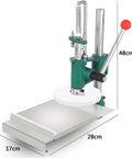 Upgrade Your Holiday Cooking Game With This No Sweat Manual Pizza Dough Press Machine Heavy Duty Construction perfect for rolling tortillas.